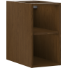 Mexen Box-A nyitott szekrény polccal 25 cm, dió - 91AX2-0250-470-0-86