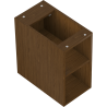Mexen Box-A dulap deschis cu raft 25 cm, nuc - 91AX2-0250-470-0-86