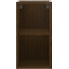 Mexen Box-A dulap deschis cu raft 25 cm, nuc - 91AX2-0250-470-0-86