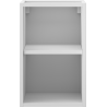 Mexen Box-A nyitott szekrény, 30 cm-es polccal, matt fehér - 91AX2-0300-470-0-01