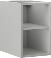 Mexen Box-A dulap deschis cu raft de 30 cm, gri mat - 91AX2-0300-470-0-62