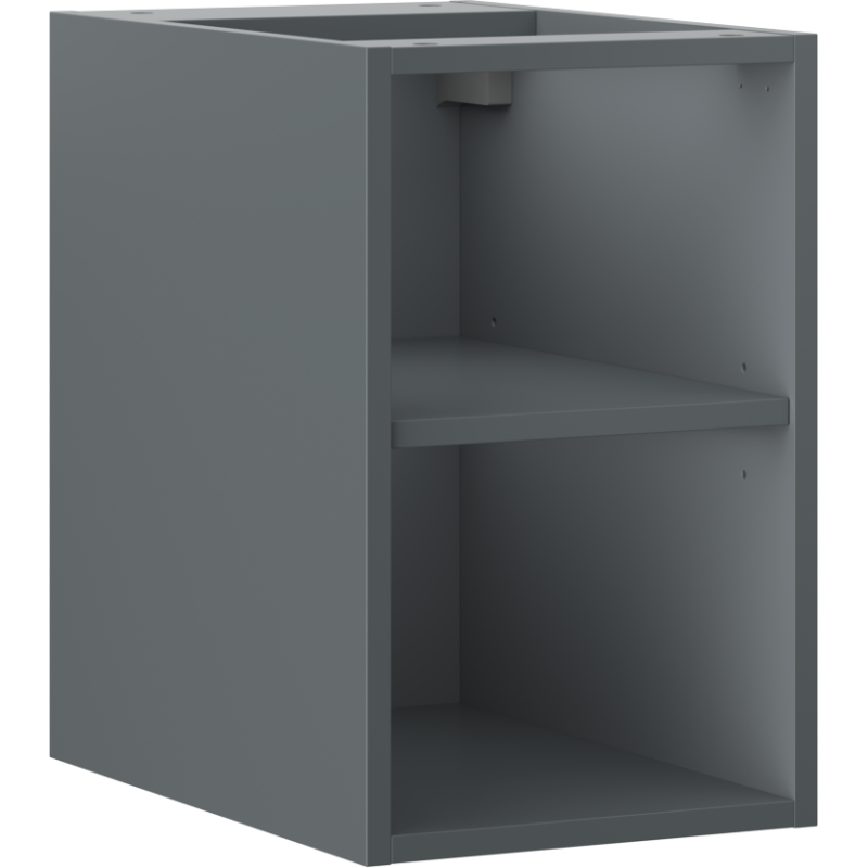 Mexen Box-A dulap deschis cu raft de 30 cm, grafit mat - 91AX2-0300-470-0-66