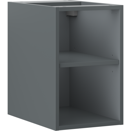 Mexen Box-A dulap deschis cu raft de 30 cm, grafit mat - 91AX2-0300-470-0-66