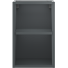 Mexen Box-A dulap deschis cu raft de 30 cm, grafit mat - 91AX2-0300-470-0-66