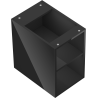 Mexen Box-A dulap deschis cu poliță 30 cm, negru lucios - 91AX2-0300-470-0-70