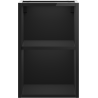 Mexen Box-A dulap deschis cu poliță 30 cm, negru lucios - 91AX2-0300-470-0-70