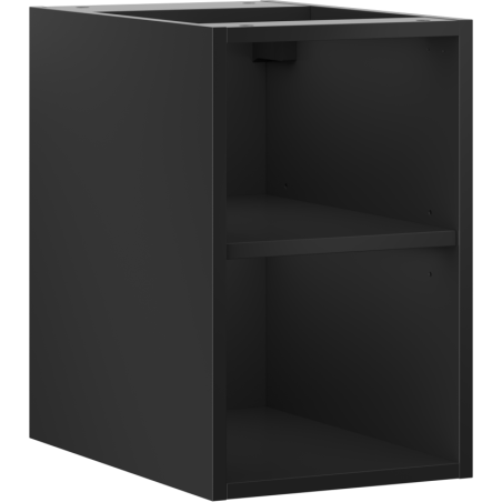 Mexen Box-A dulap deschis cu raft de 30 cm, negru mat - 91AX2-0300-470-0-71