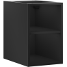 Mexen Box-A dulap deschis cu raft de 30 cm, negru mat - 91AX2-0300-470-0-71