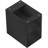 Mexen Box-A dulap deschis cu raft de 30 cm, negru mat - 91AX2-0300-470-0-71