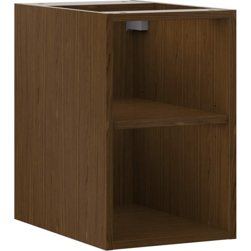 Mexen Box-A dulap deschis cu raft 30 cm, nuc - 91AX2-0300-470-0-86
