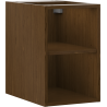 Mexen Box-A nyitott szekrény polccal 30 cm, dió - 91AX2-0300-470-0-86
