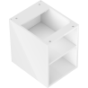 Mexen Box-A dulap deschis cu raft de 35 cm, alb lucios - 91AX2-0350-470-0-00