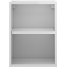 Mexen Box-A dulap deschis cu raft de 35 cm, alb lucios - 91AX2-0350-470-0-00