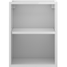 Mexen Box-A nyitott szekrény polccal 35 cm, fehér fényes - 91AX2-0350-470-0-00