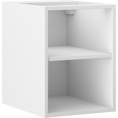 Mexen Box-A nyitott szekrény polccal 35 cm, matt fehér - 91AX2-0350-470-0-01
