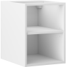 Mexen Box-A nyitott szekrény polccal 35 cm, matt fehér - 91AX2-0350-470-0-01