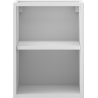 Mexen Box-A dulap deschis cu un raft de 35 cm, alb mat - 91AX2-0350-470-0-01