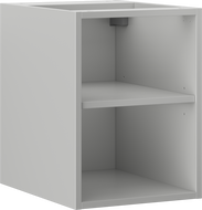 Mexen Box-A dulap deschis cu poliță de 35 cm, gri mat - 91AX2-0350-470-0-62