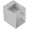 Mexen Box-A dulap deschis cu poliță de 35 cm, gri mat - 91AX2-0350-470-0-62