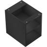 Mexen Box-A dulap deschis cu raft, 35 cm, negru mat - 91AX2-0350-470-0-71