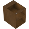 Mexen Box-A dulap deschis cu raft de 35 cm, nuc - 91AX2-0350-470-0-86