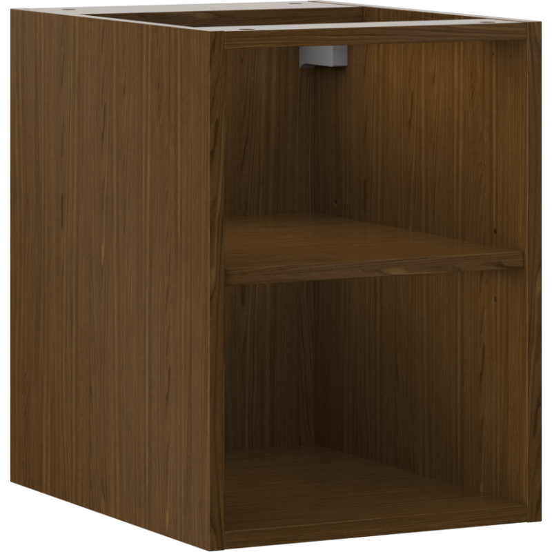 Mexen Box-A dulap deschis cu raft de 35 cm, nuc - 91AX2-0350-470-0-86