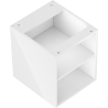 Mexen Box-A dulap deschis cu raft 35 cm, alb lucios - 91AX2-0400-470-0-00