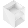 Mexen Box-A nyitott szekrény polccal 35 cm, fehér fényes - 91AX2-0400-470-0-00