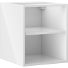 Mexen Box-A dulap deschis cu raft 35 cm, alb lucios - 91AX2-0400-470-0-00