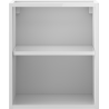 Mexen Box-A dulap deschis cu raft 35 cm, alb lucios - 91AX2-0400-470-0-00