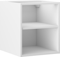 Mexen Box-A dulap deschis cu raft 40 cm, alb mat - 91AX2-0400-470-0-01