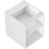 Mexen Box-A nyitott szekrény polccal 40 cm, matt fehér - 91AX2-0400-470-0-01