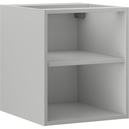 Mexen Box-A dulap deschis cu raft de 40 cm, gri mat - 91AX2-0400-470-0-62