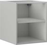 Mexen Box-A dulap deschis cu raft de 40 cm, gri mat - 91AX2-0400-470-0-62