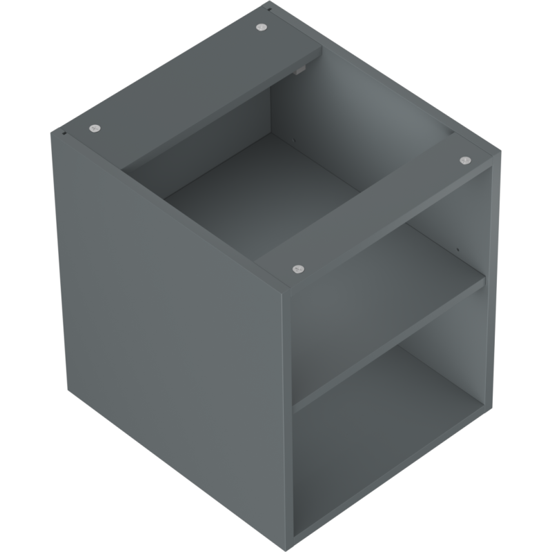 Mexen Box-A dulap deschis cu poliță 40 cm, grafit mat - 91AX2-0400-470-0-66