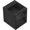 Mexen Box-A dulap deschis cu raft 40 cm, negru mat - 91AX2-0400-470-0-71