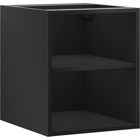 Mexen Box-A dulap deschis cu raft 40 cm, negru mat - 91AX2-0400-470-0-71