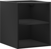 Mexen Box-A dulap deschis cu raft 40 cm, negru mat - 91AX2-0400-470-0-71