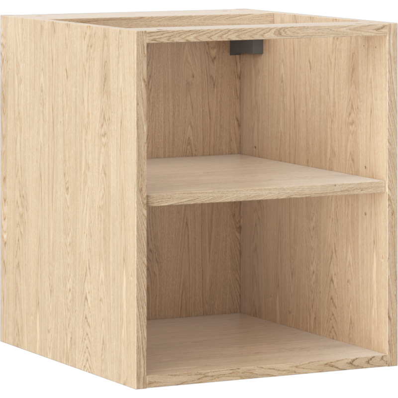 Mexen Box-A nyitott szekrény polccal 40 cm, tölgy - 91AX2-0400-470-0-81