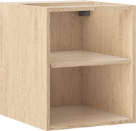Mexen Box-A dulap deschis cu raft de 40 cm, stejar - 91AX2-0400-470-0-81