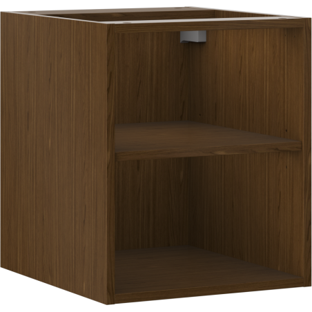 Mexen Box-A dulap deschis cu raft de 40 cm, nuc - 91AX2-0400-470-0-86