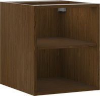 Mexen Box-A dulap deschis cu raft 40 cm, nuc - 91AX2-0400-470-0-86