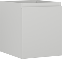 Mexen Orio dulap baie sub chiuvetă 40 cm, 1 sertar, gri mat - 91A10-04047-1-BF62