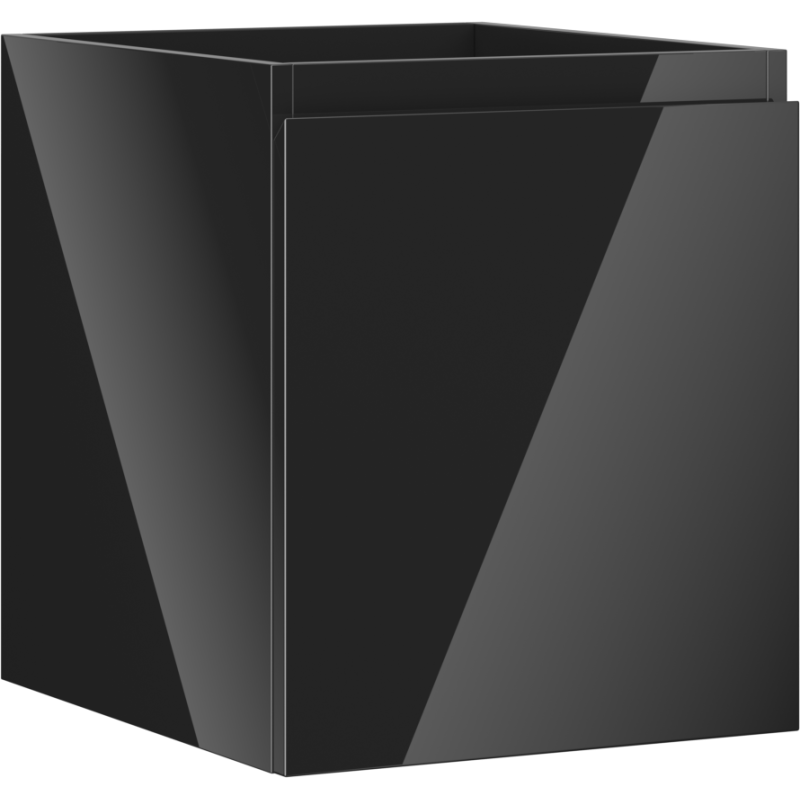 Mexen Orio dulap baie sub chiuvetă 40 cm, 1 sertar, negru lucios - 91A10-04047-1-BF70