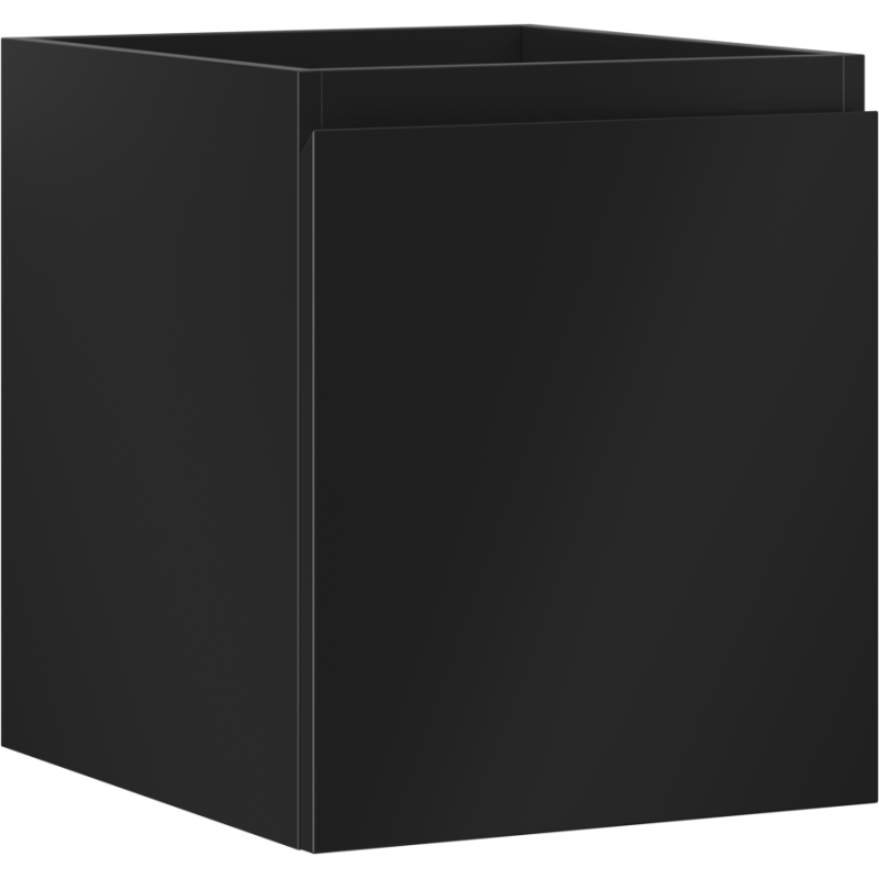 Mexen Orio dulap baie pentru chiuvetă 40 cm, 1 sertar, negru mat - 91A10-04047-1-BF71