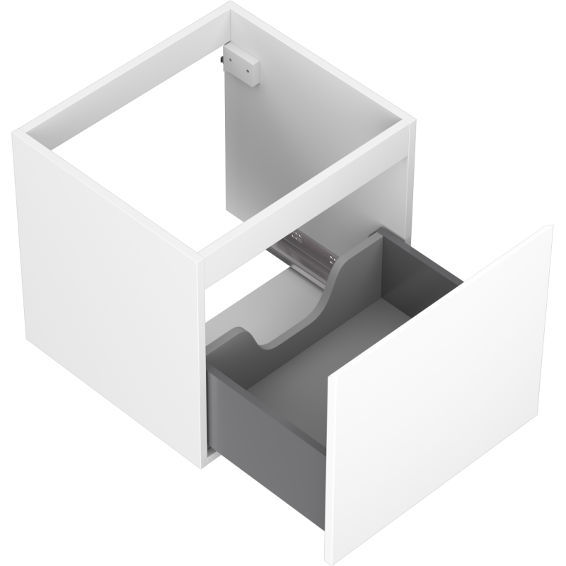 Mexen Orio dulap baie sub chiuvetă 50 cm, 1 sertar, alb mat - 91A10-05047-1-BF01