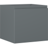 Mexen Orio dulap de baie sub chiuvetă 50 cm, 1 sertar, grafit mat - 91A10-05047-1-BF66