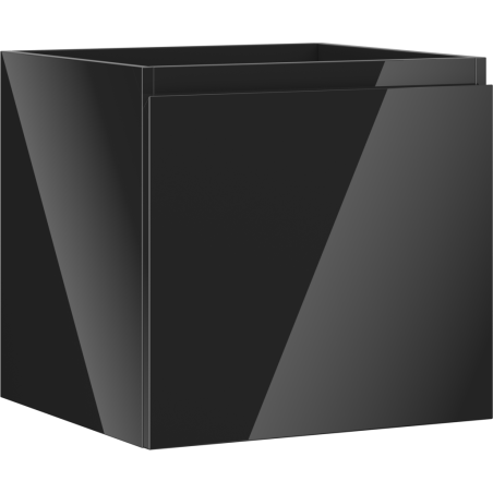 Mexen Orio dulap baie sub chiuvetă 50 cm, 1 sertar, negru lucios - 91A10-05047-1-BF70
