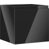 Mexen Orio dulap baie sub lavoar 50 cm, 1 sertar, negru lucios - 91A10-05047-1-BF70