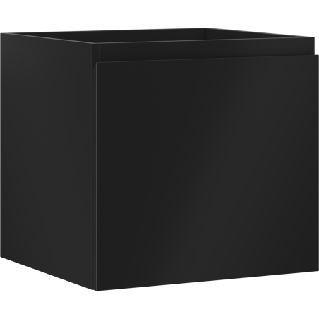 Dulap baie Mexen Orio sub chiuvetă 50 cm, 1 sertar, negru mat - 91A10-05047-1-BF71